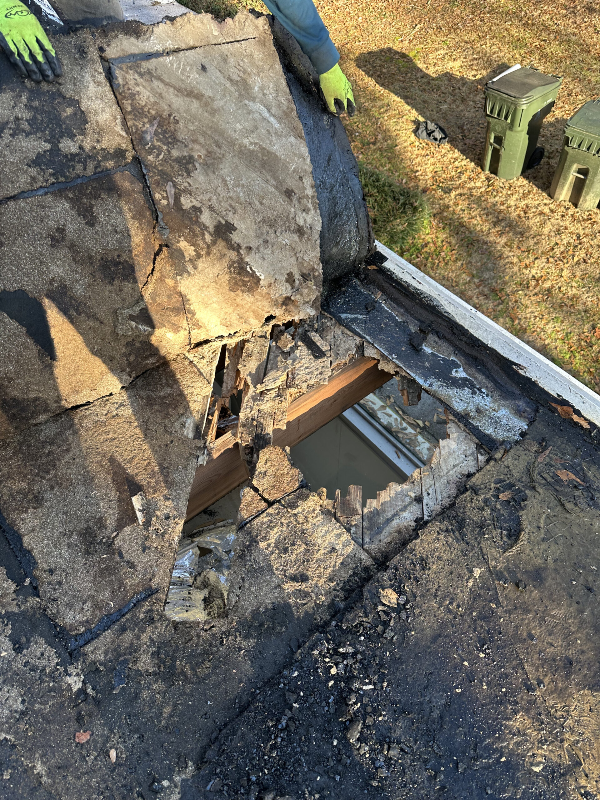 Rot from Inferior Roofer