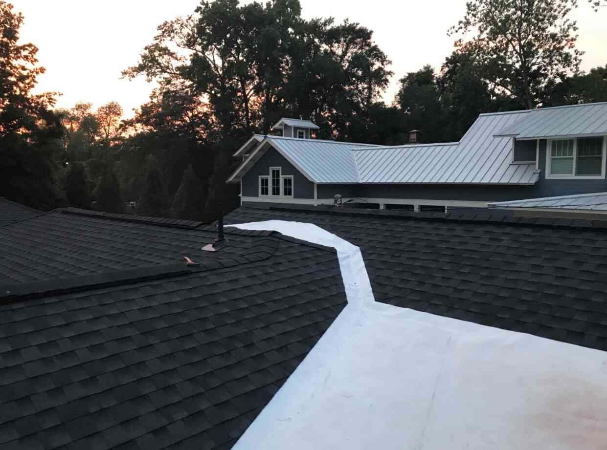 TPO fit under shingles