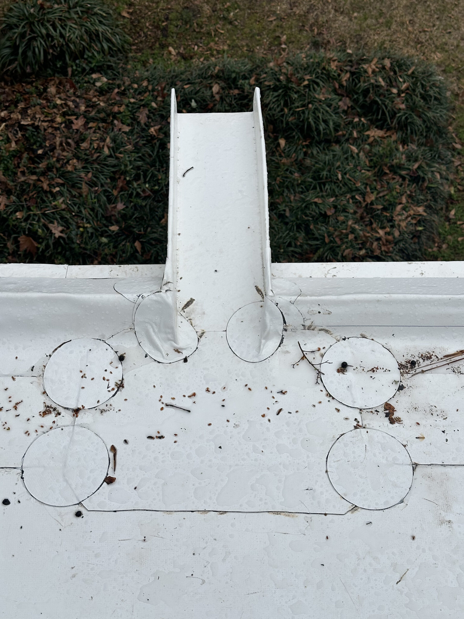 Finished Scupper Outlet