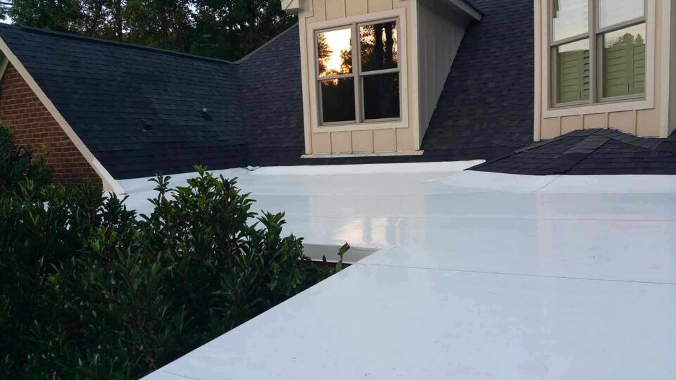TPO fit under shingles