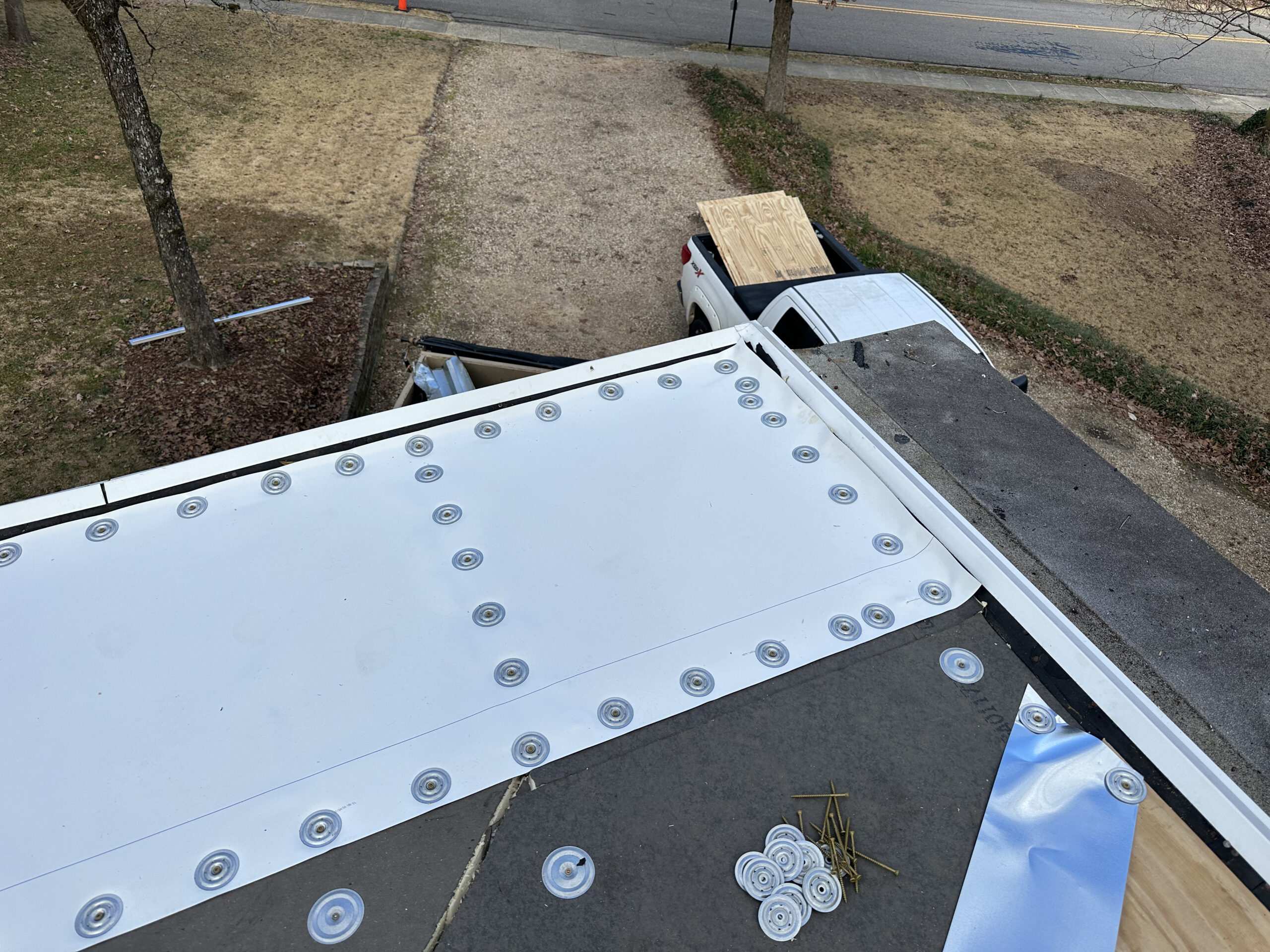 6-Inch Spaced Fasteners on Perimeter and Corners